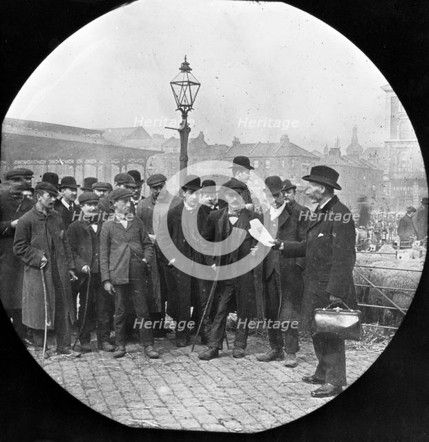 Caledonian Cattle Market, Copenhagen Fields, Islington, early 20th century. Artist: John Galt