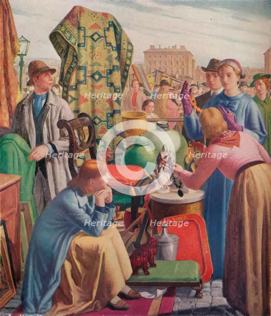 'Caledonian Market', 1936. Artist: Harry Morley.