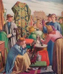 Caledonian Market 1936. Artist: Harry Morley