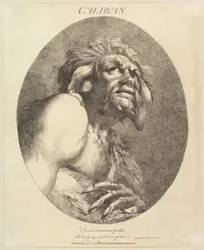 Caliban (Twelve Characters from Shakespeare), May 20, 1775. Creator: John Hamilton Mortimer
