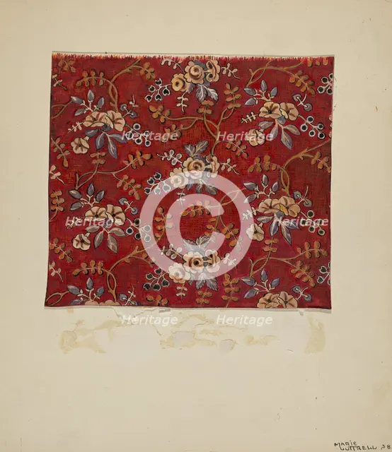 Calico, 1938. Creator: Marie Lutrell.