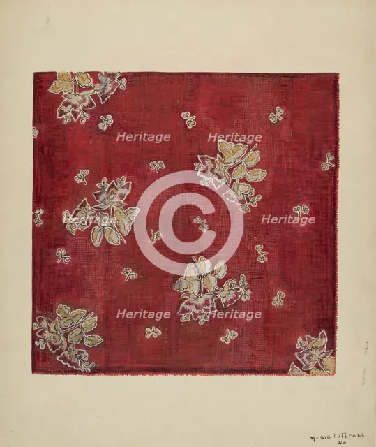 Calico, 1940. Creator: Marie Lutrell.