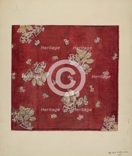 Calico, 1940. Creator: Marie Lutrell.