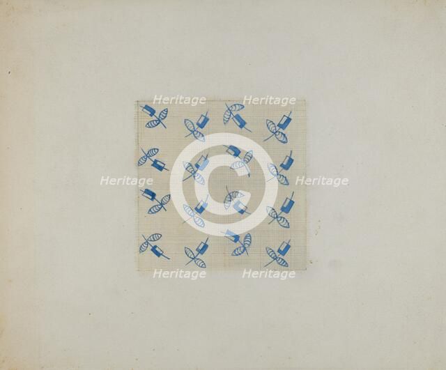 Calico, c. 1941. Creator: Genevieve Sherlock.