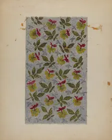 Calico, c. 1936. Creator: Florence Stevenson