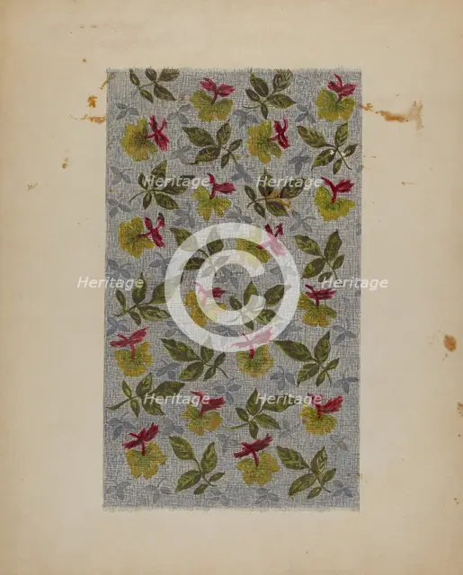 Calico, c. 1936. Creator: Florence Stevenson.