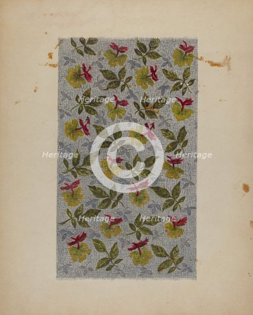 Calico, c. 1936. Creator: Florence Stevenson.