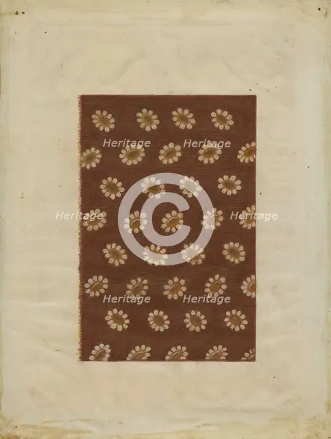 Calico, c. 1936. Creator: Florence Stevenson.