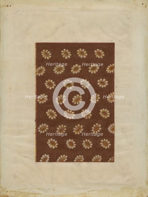 Calico, c. 1936. Creator: Florence Stevenson.