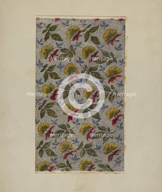 Calico, c. 1936. Creator: Florence Stevenson.