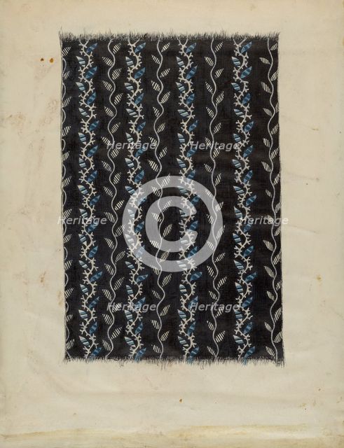 Calico, c. 1936. Creator: Grace Halpin.