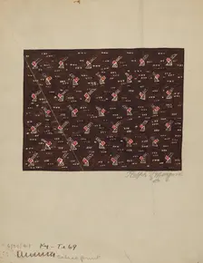Calico Print, 1935/1942. Creator: Ralph N. Morgan