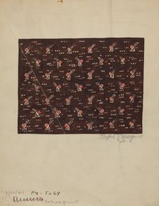Calico Print, 1935/1942. Creator: Ralph N. Morgan