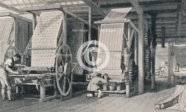 'Calico Printing', 1835, (1904). Artist: Unknown.