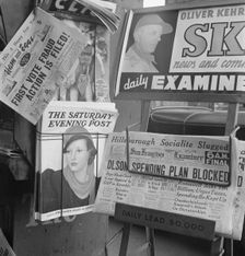 California gets a Democratic administration. ..., "New Deal"..., San Francisco, CA, 1938. Creator: Dorothea Lange