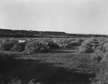 California migratory farm laborers, outskirts of Brawley, Imperial Valley, California, 1937. Creator: Dorothea Lange