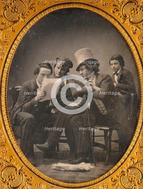 California News, ca. 1850. Creator: Gabriel Harrison.