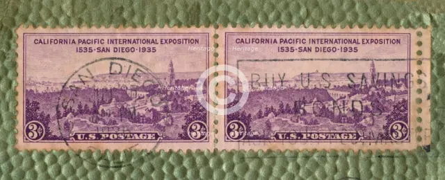 'California Pacific International Exposition - U.S. Postage Stamp', c1935. Artist: Unknown.
