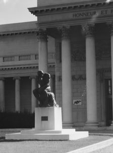 California Palace of the Legion of Honor, San Francisco, California, 1927 Creator: Arnold Genthe