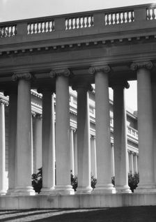 California Palace of the Legion of Honor, San Francisco, California, 1927 Creator: Arnold Genthe