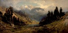 California Pines (image 2 of 2), 1878. Creator: William Keith