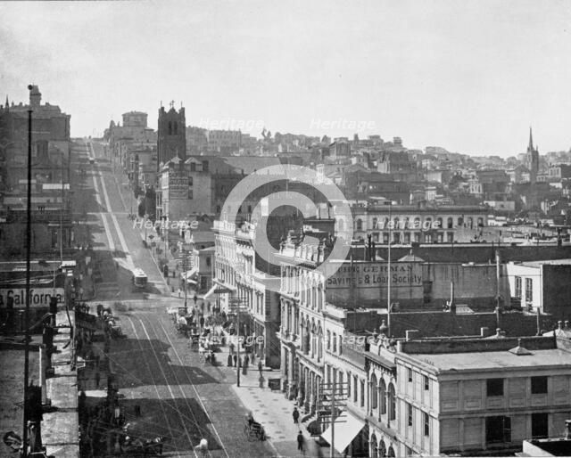 California Street, San Francisco, California, USA, c1900. Creator: Unknown.