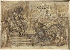 Caligula Appointing His Horse Incitatus to the Consulship, n.d. Creator: Unknown