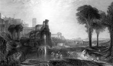 Caligula's Palace and Bridge 19th century.Artist: E Goodall