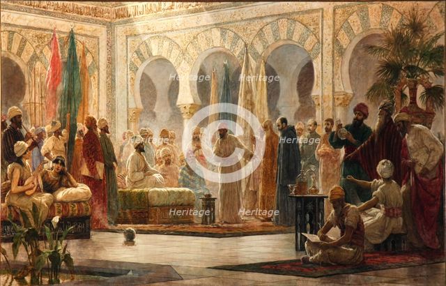 Caliph Abd al-Rahman III Receiving the Ambassador, 1885.