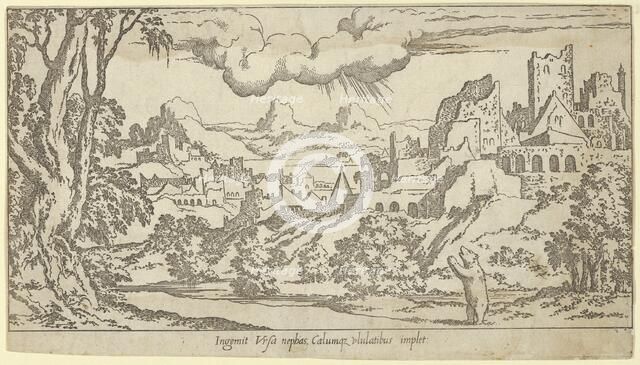 Calisto Changed Into a Bear From Fable of Calisto, 1547-50. Creator: Leon Davent.