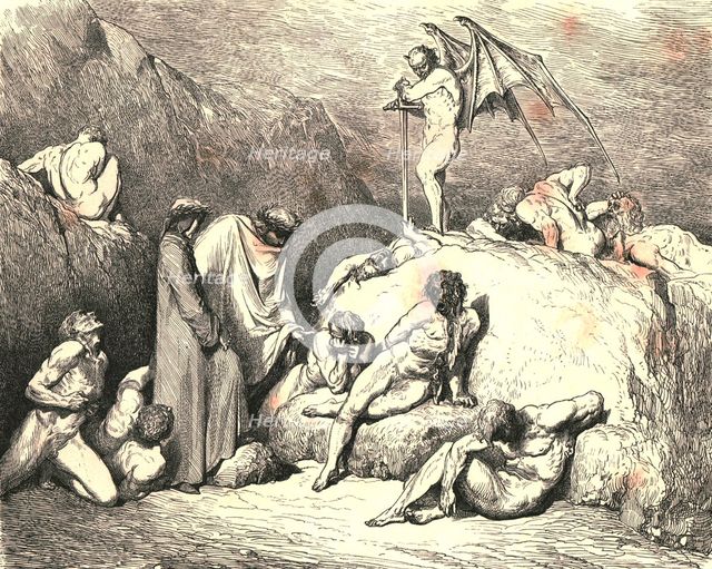 'Call thou to mind Piero of Medicina, if again returning', c1890.  Creator: Gustave Doré.