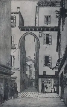 Calle Crosera 1913, (1925). Creator: Sydney Vacher