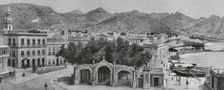 Calle de la Marina, (La Marina Street) and Alameda del Muelle, Santa Cruz de Tenerife, 1883. Creator: Bernardo Rico