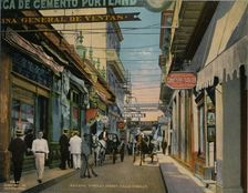 Calle O'Reilly, Havana, Cuba, c1920