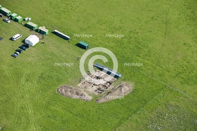 Calleva Roman town, Silchester, Hampshire, 2015. Artist: Damian Grady.