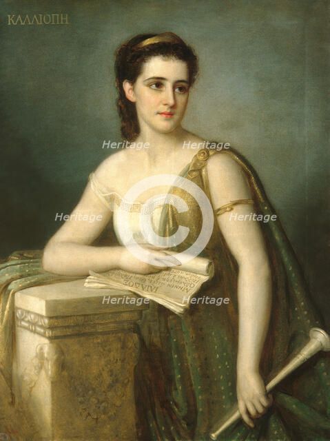 Calliope, 1869. Creator: Giuseppe Fagnani.