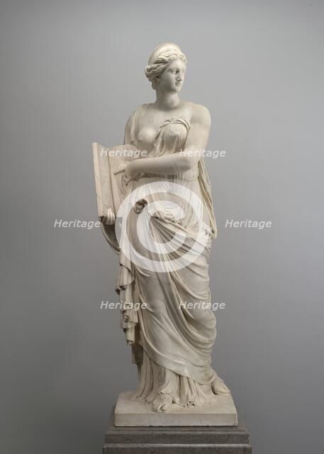 Calliope, c. 1763. Creator: Augustin Pajou.