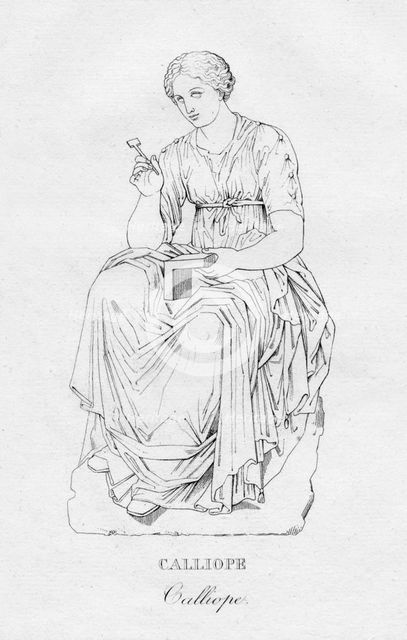 'Calliope', c1850. Artist: Unknown.