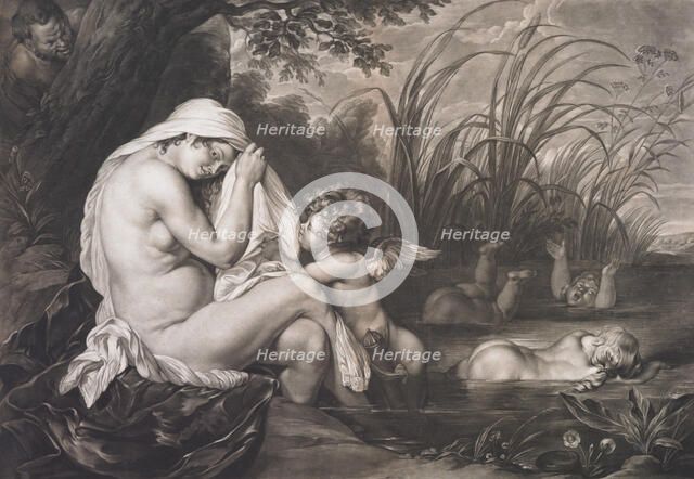 Callisto in her retirement, 1778. Creator: Richard Earlom.