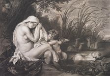 Callisto in her retirement, 1778. Creator: Richard Earlom