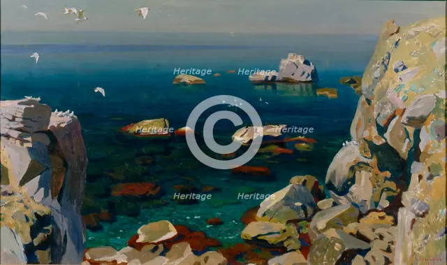 Calm, 1917. Artist: Rylov, Arkadi Alexandrovich (1870-1939)