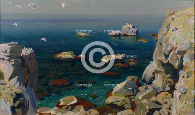 Calm, 1917. Artist: Rylov, Arkadi Alexandrovich (1870-1939)