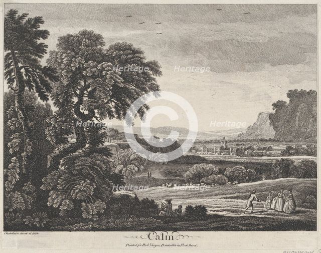 Calm, ca. 1745-1758. Creator: Jean Baptiste Claude Chatelain.