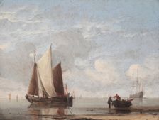 Calm Sea, c1660. Creator: Willem van de Velde the Younger