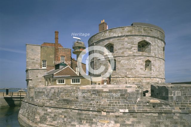 Calshot Castle, Hampshire, 1995. Artist: J Bailey