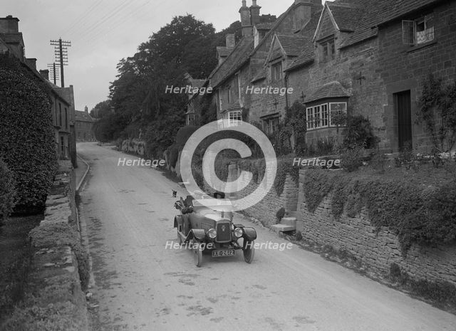Calthorpe 4-seater tourer, Cotswolds, c1920s. Artist: Bill Brunell.