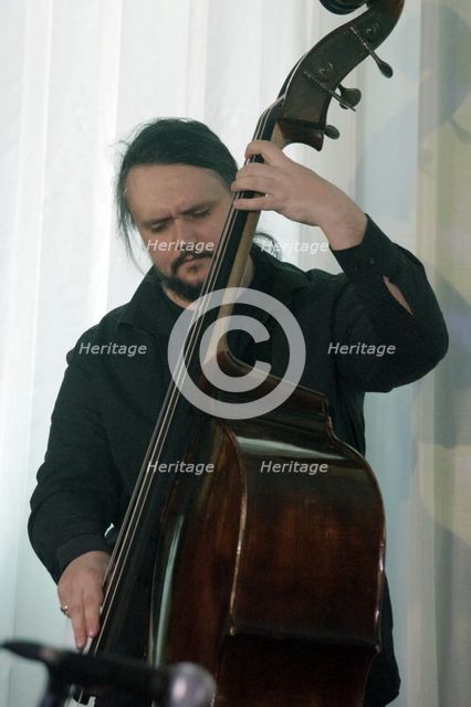 Calum Gourlay, Martin Speake's International Quartet, Watermill Jazz Club, Surrey, 18 Feb 2020. Creator: Brian O'Connor.