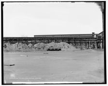 Calumet and Hecla stamp mills, Lake Linden, Mich., c1906. Creator: Unknown
