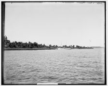Calumet Island, Thousand Islands, N.Y., between 1890 and 1901. Creator: Unknown