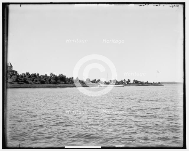 Calumet Island, Thousand Islands, N.Y., between 1890 and 1901. Creator: Unknown.